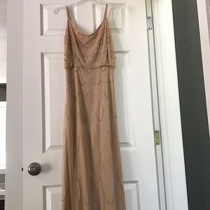Beaded Nude Dress
